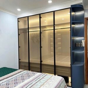 Tủ Quần Áo Cánh Kính HTP003