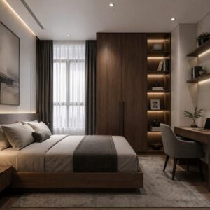 Tủ Quần Áo Gỗ Công Nghiệp MDF HTP006